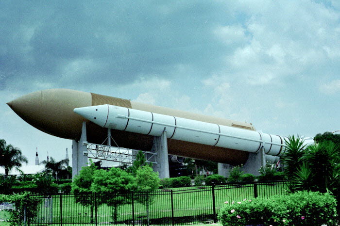 Space Shuttle Booster Rockets